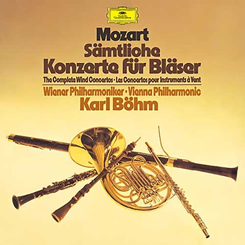 MOZART: Clarinet Concerto in A Major, K. 622 / Karl Bohm, Vienna Philharmonic Orchestra, Alfred Prinz (Clarinet)