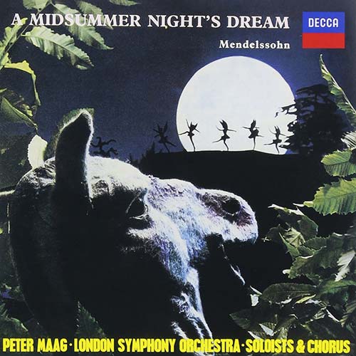 メンデルスゾーン：真夏の夜の夢／ペーター・マーク指揮　ロンドン交響楽団