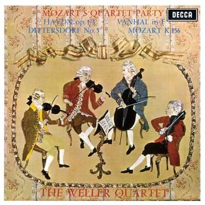 Mozart's Quartet Party / Weller Quartet
